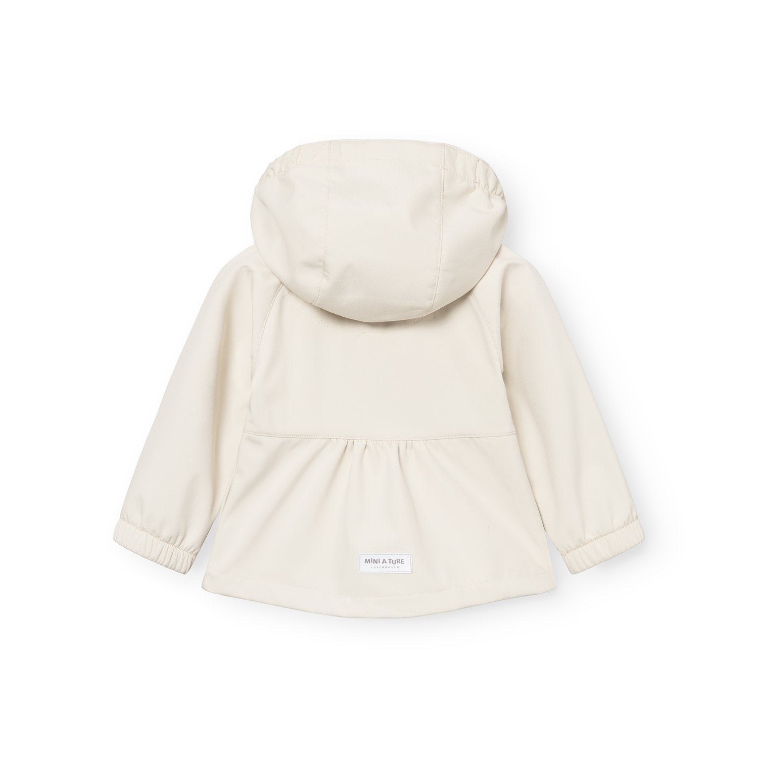 Mini A Ture-MATBRIDDI softshell jacket. GRS Angora cream