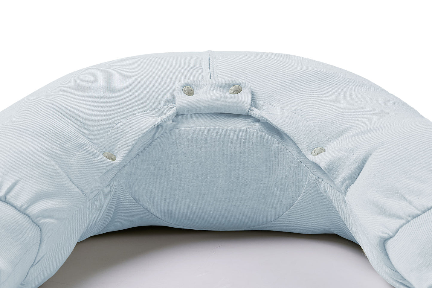 Short Sleeve Footed Sleep Bag 0.5 TOG (Bamboo Jersey) - Pantone Niagara Mist