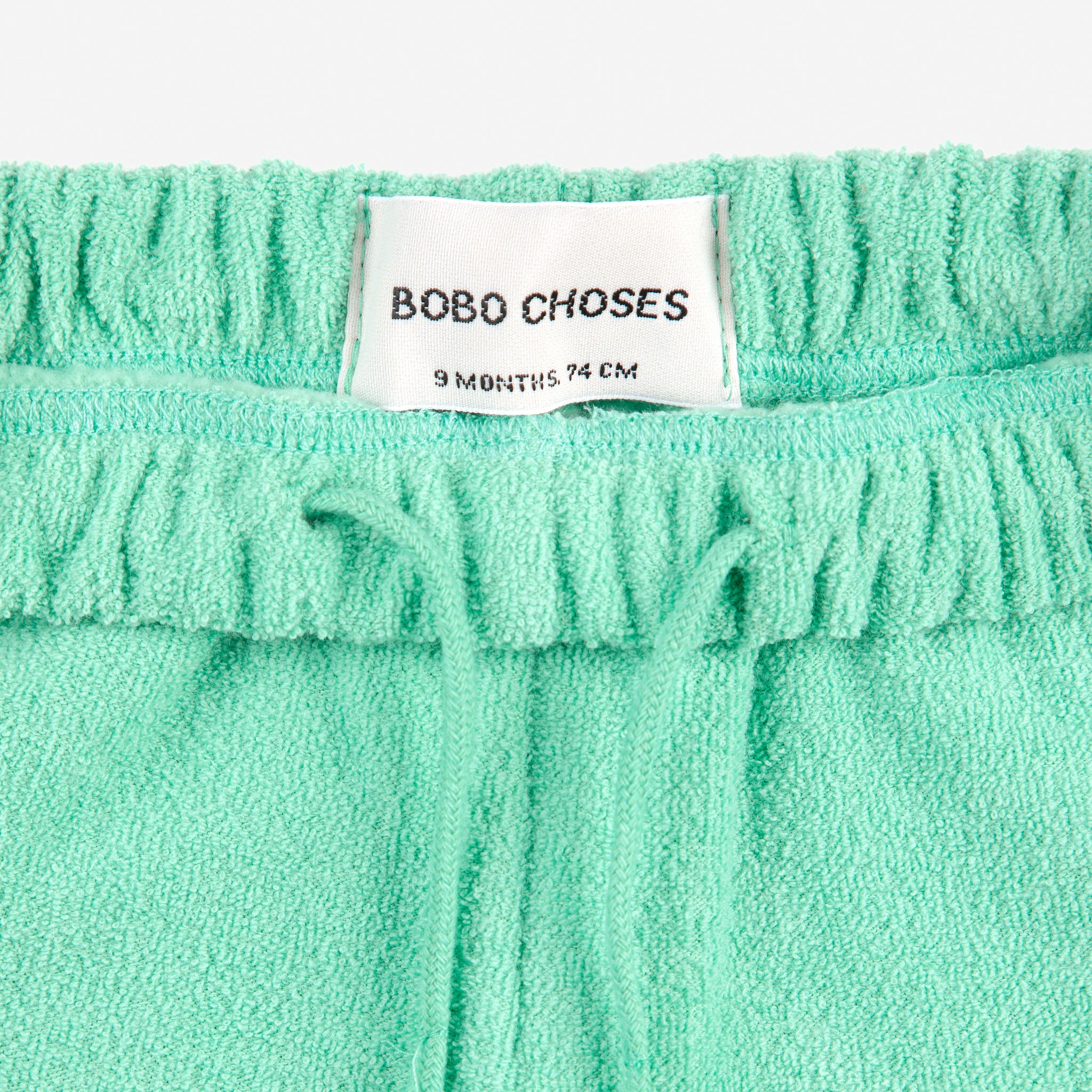 Bobo Choses-Baby Green Color Block Jogging Pants