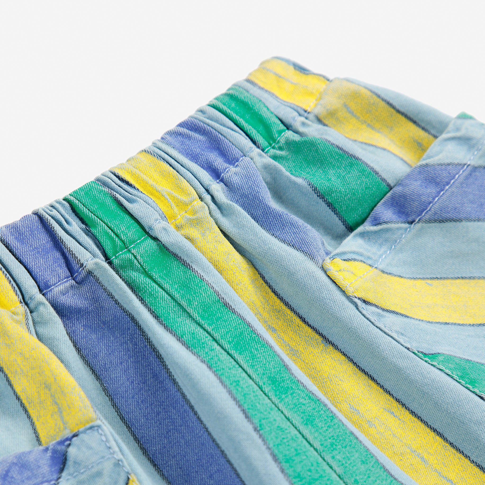 Bobo Choses-Baby Multicolor Stripes Denim Pants