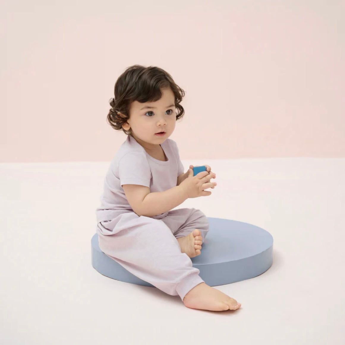 Nest Designs-Harem Pants (Bamboo Jersey)-Lavender Blue