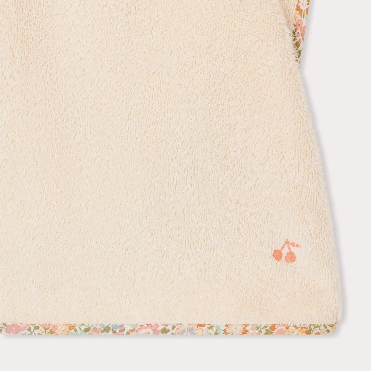 Bonpoint-Eneri bath poncho made with Liberty fabrics trim