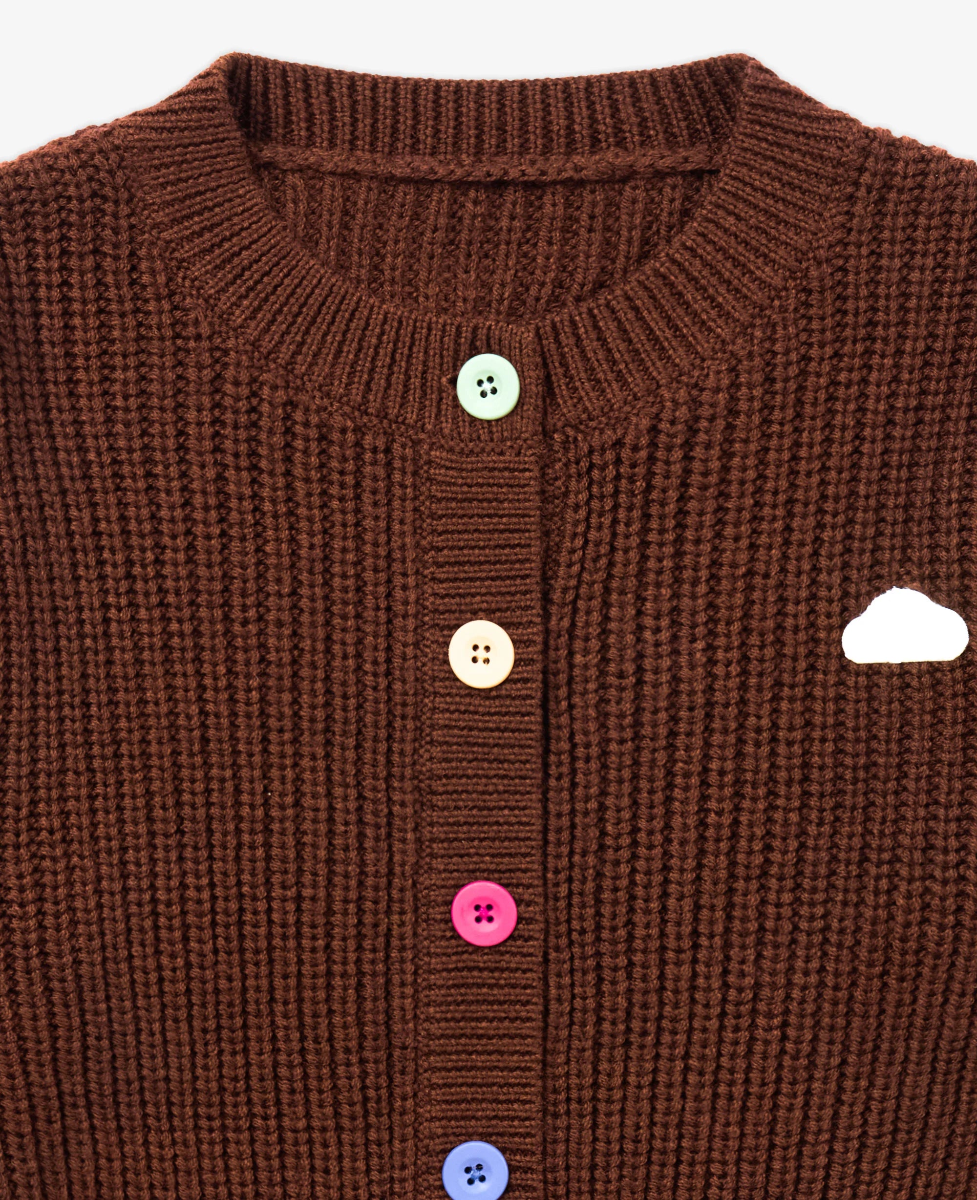 Knit Cardigan - Cocoa