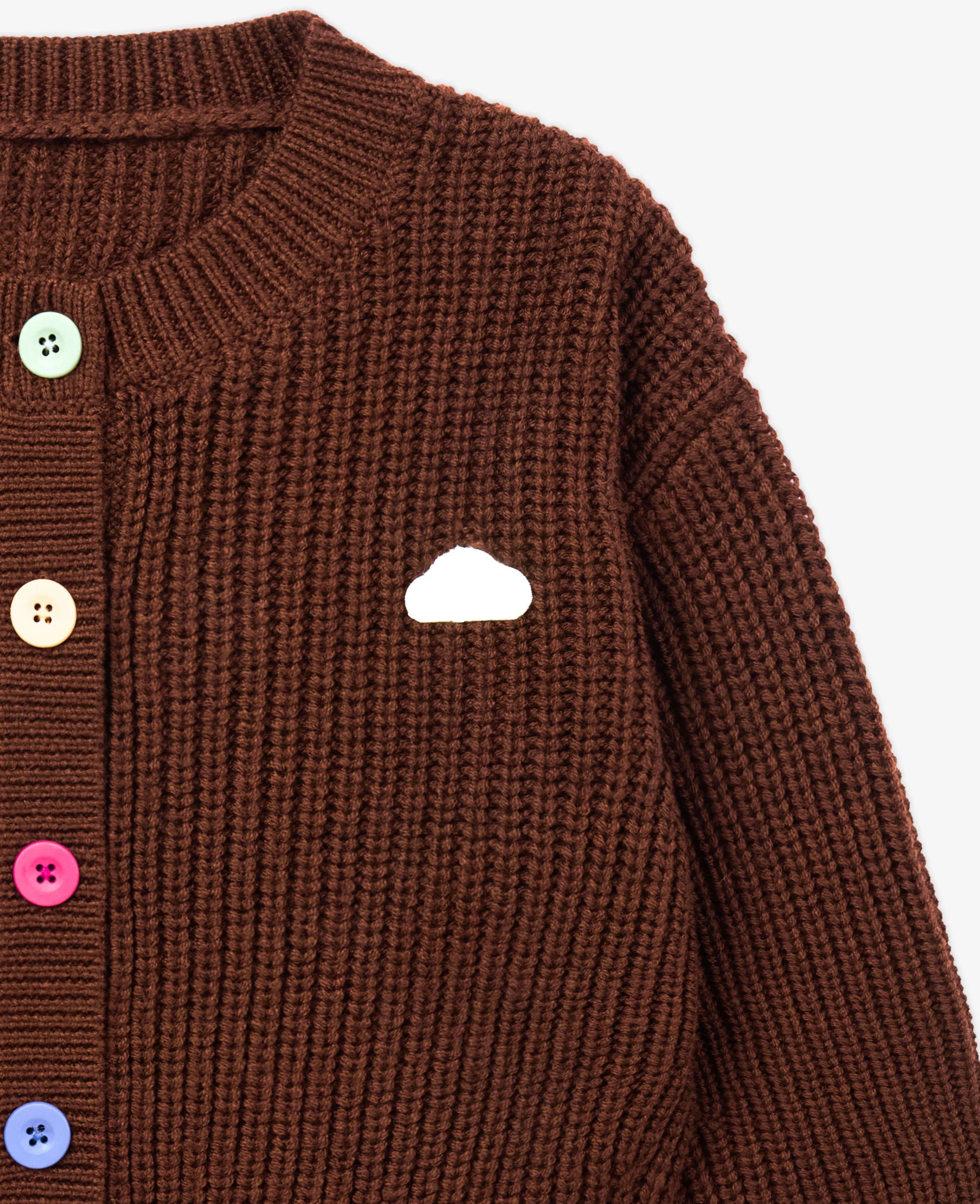 Knit Cardigan - Cocoa