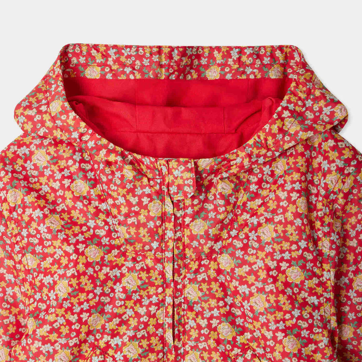 Bonpoint-Alana hooded raincoat in Liberty fabric