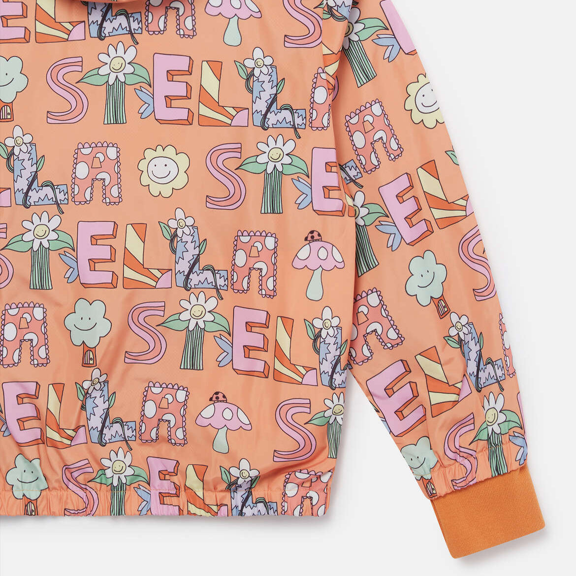Stella Mccartney Kids-GIRL FAIRY STELLA LETTERING JACKET