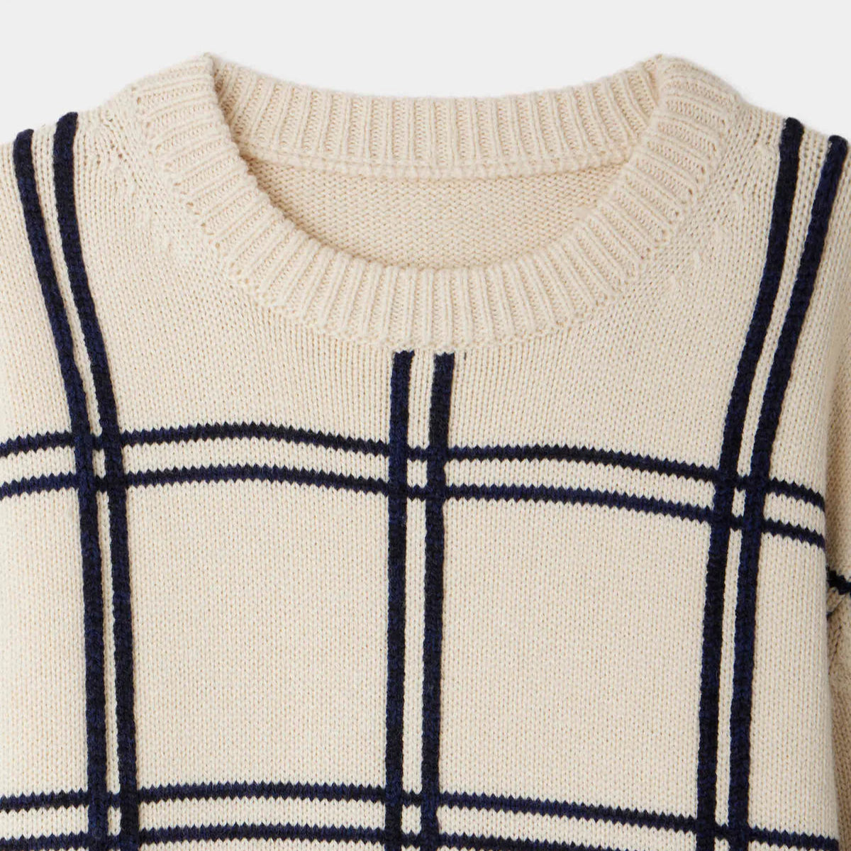 Bonpoint-Erwin embroidered sweater with stripes