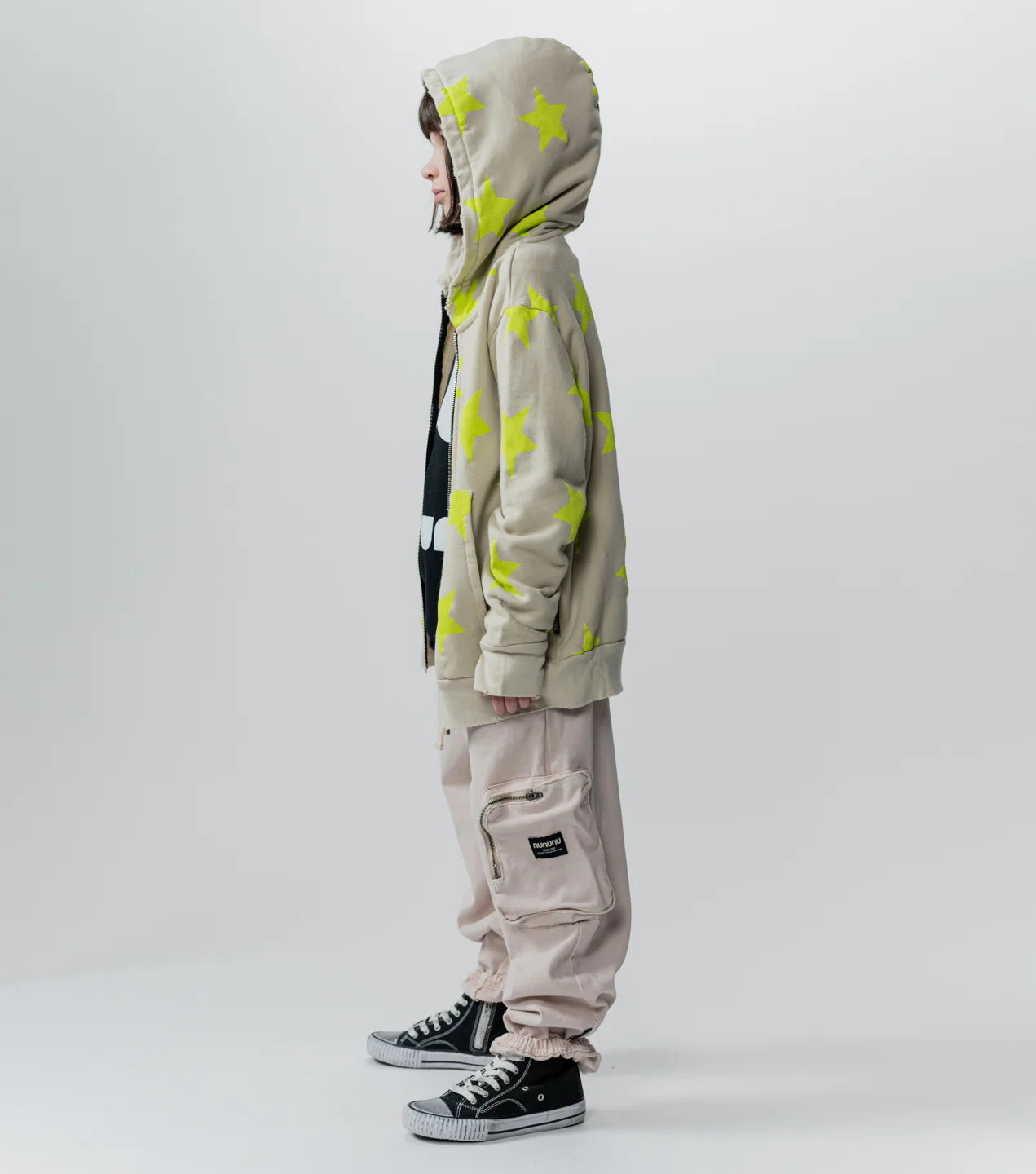 SMILE CARGO PANTS SMOKEY NATURAL