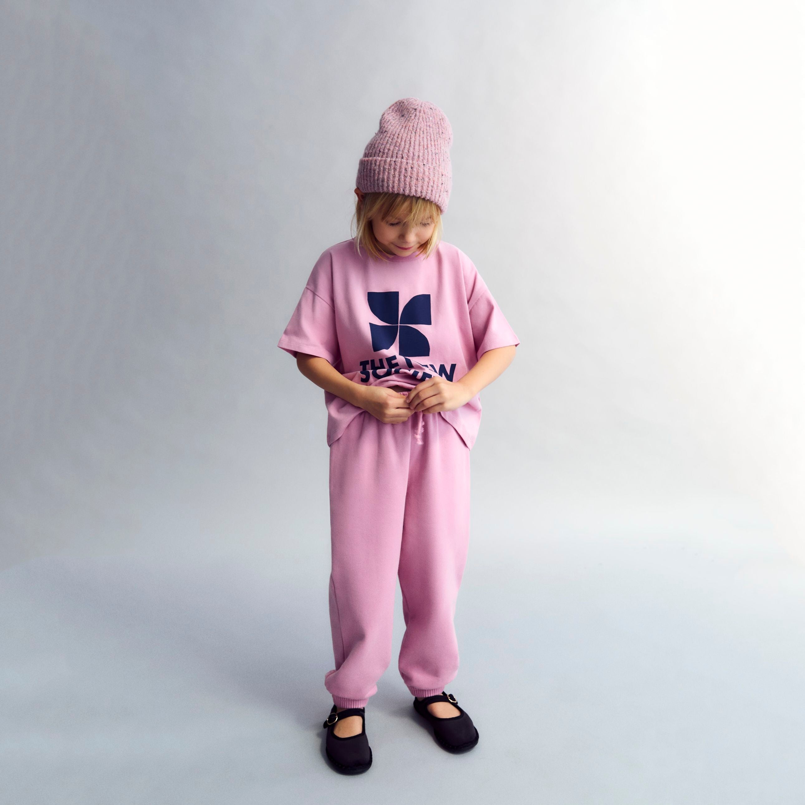 The New Society-TNS Logo Jogging Dream Blush