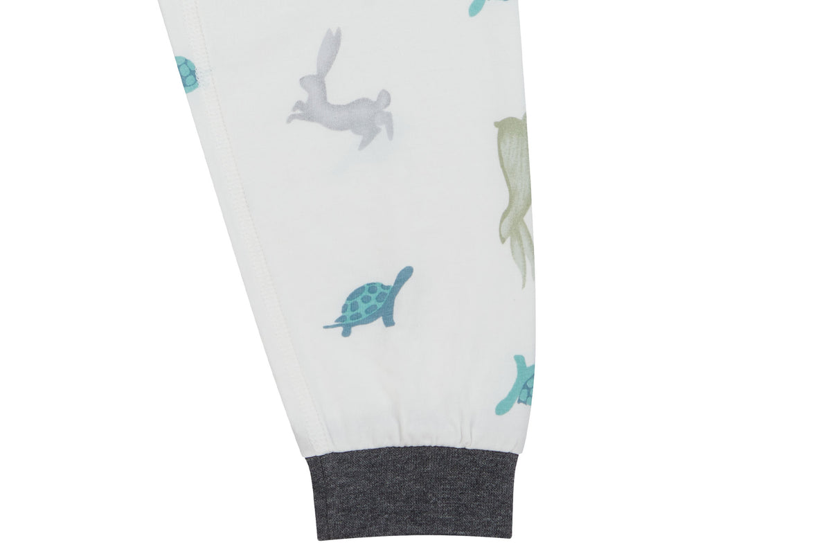 Bamboo Two-Piece Long Sleeve PJ Set - The Tortoise & The Hare