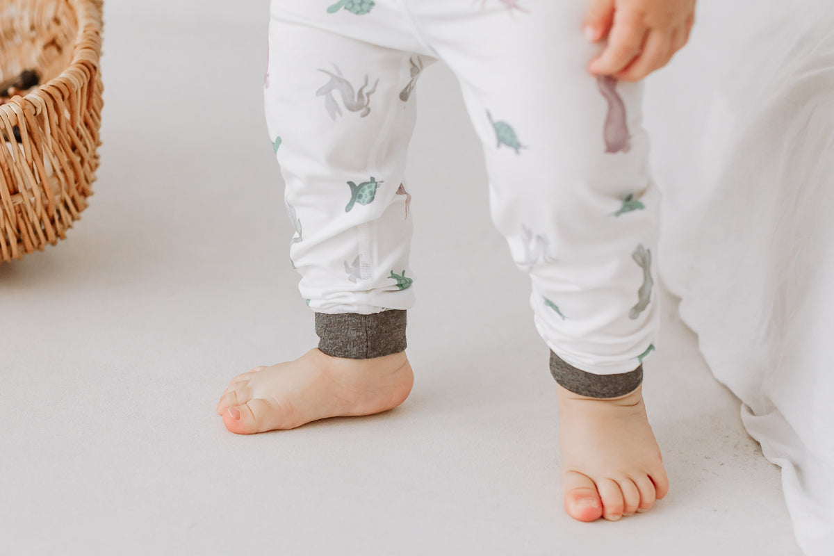Bamboo Two-Piece Long Sleeve PJ Set - The Tortoise & The Hare