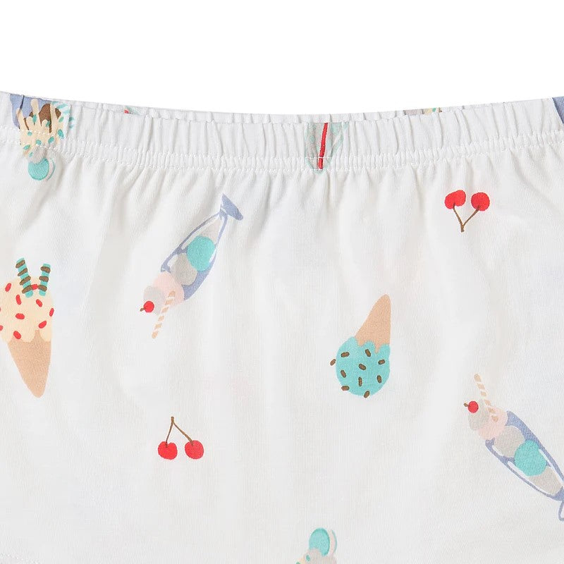 Nest Designs-Girls Boy Short Underwear (Bamboo, 2 Pack) - Sweet Treats