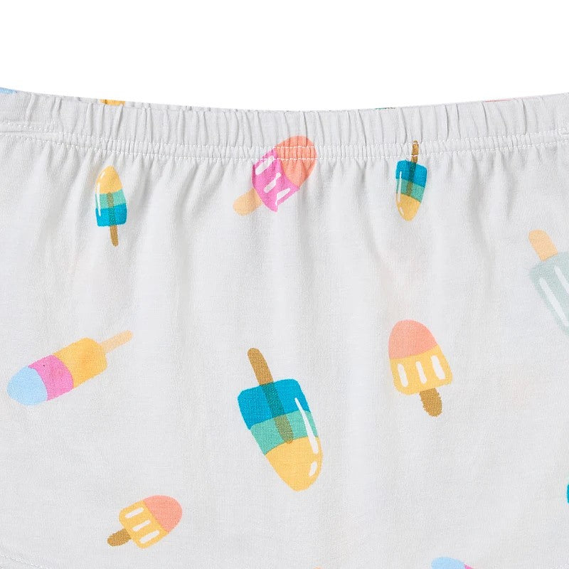 Nest Designs-Girls Boy Short Underwear (Bamboo, 2 Pack) - Sweet Treats