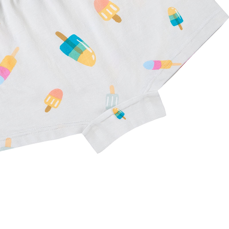 Nest Designs-Girls Boy Short Underwear (Bamboo, 2 Pack) - Sweet Treats