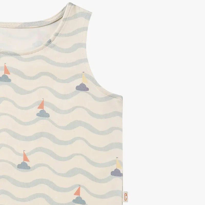 PETITE REVERY-Quick Dry Cooling Cotton Tank Top-Sea La Vie