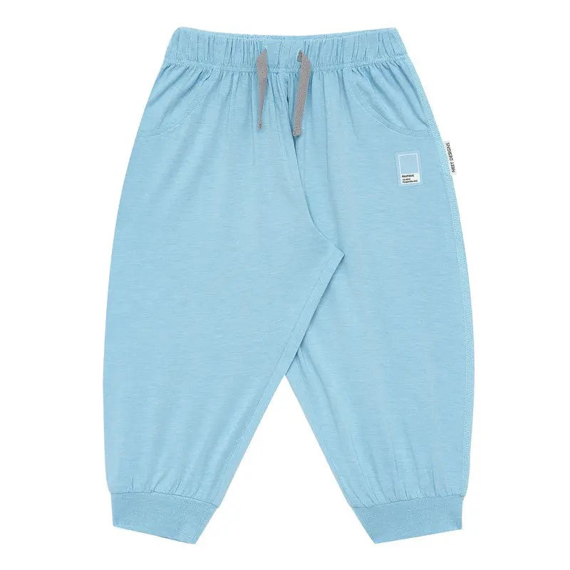 Nest Designs-Harem Pants (Bamboo Jersey)-Forget-Me-Not