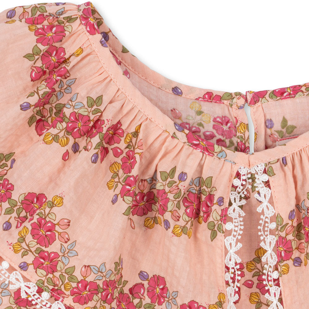 Konges Sløjd-BELLA FRILL DRESS GOTS