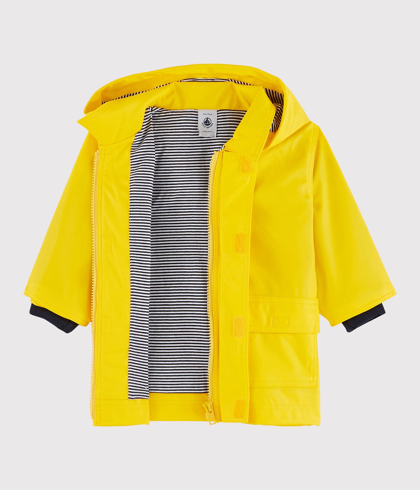 BABIES' ICONIC RAINCOAT,JAUNE yellow