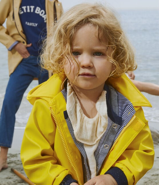 BABIES' ICONIC RAINCOAT,JAUNE yellow