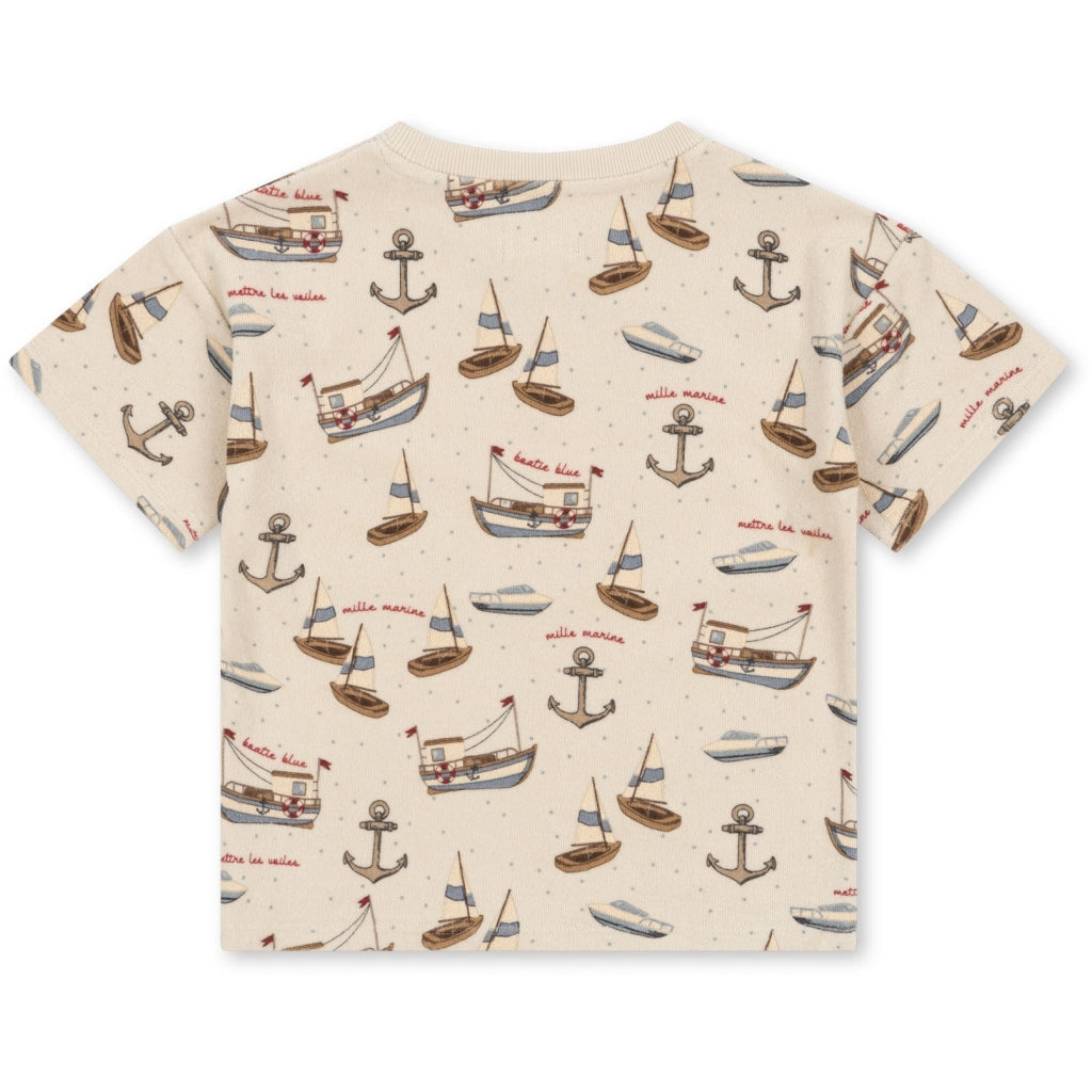 ITTY TEE GOTS-SAIL AWAY
