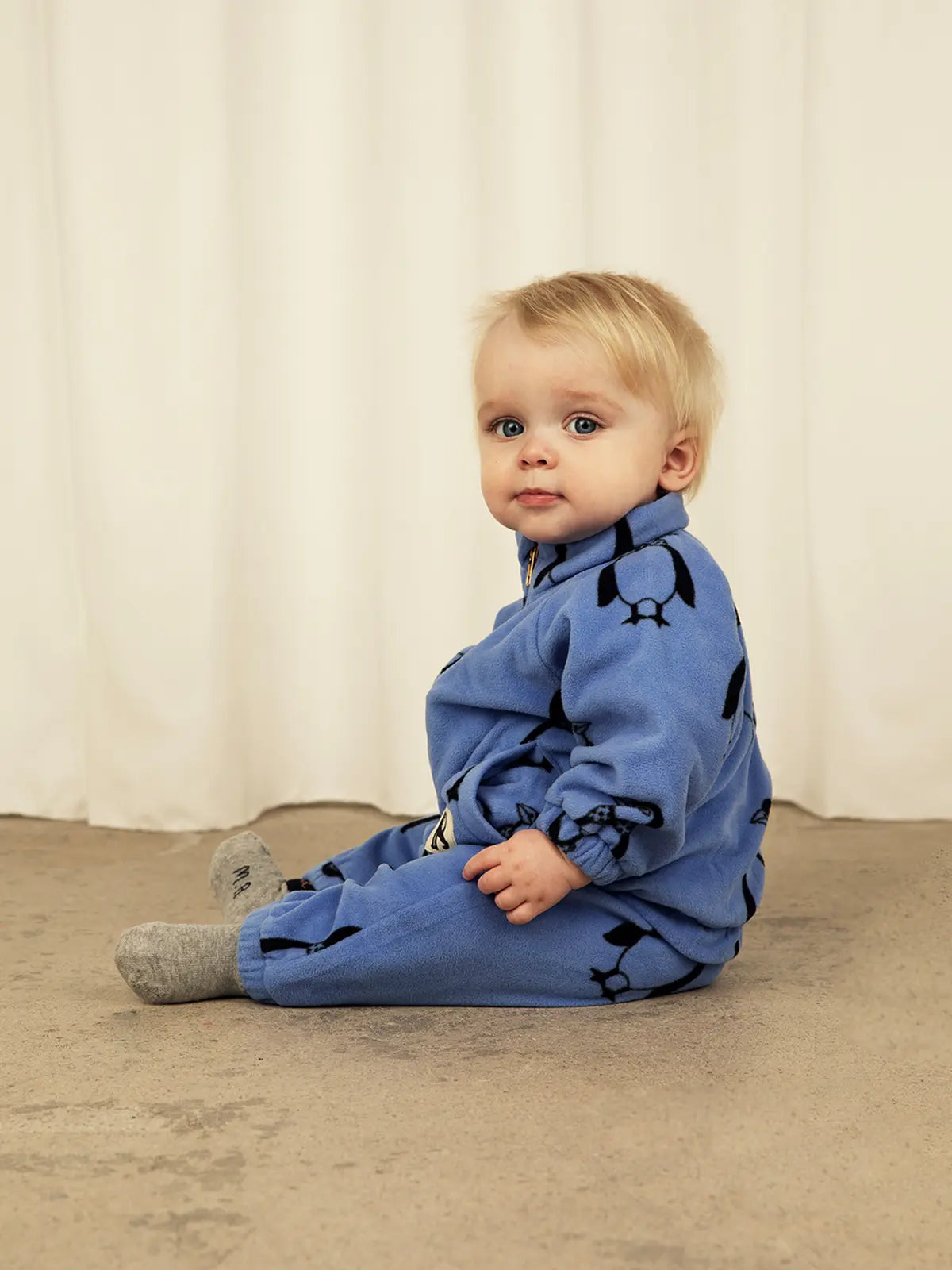 CHILDRENSWEAR Penguin fleece trousers