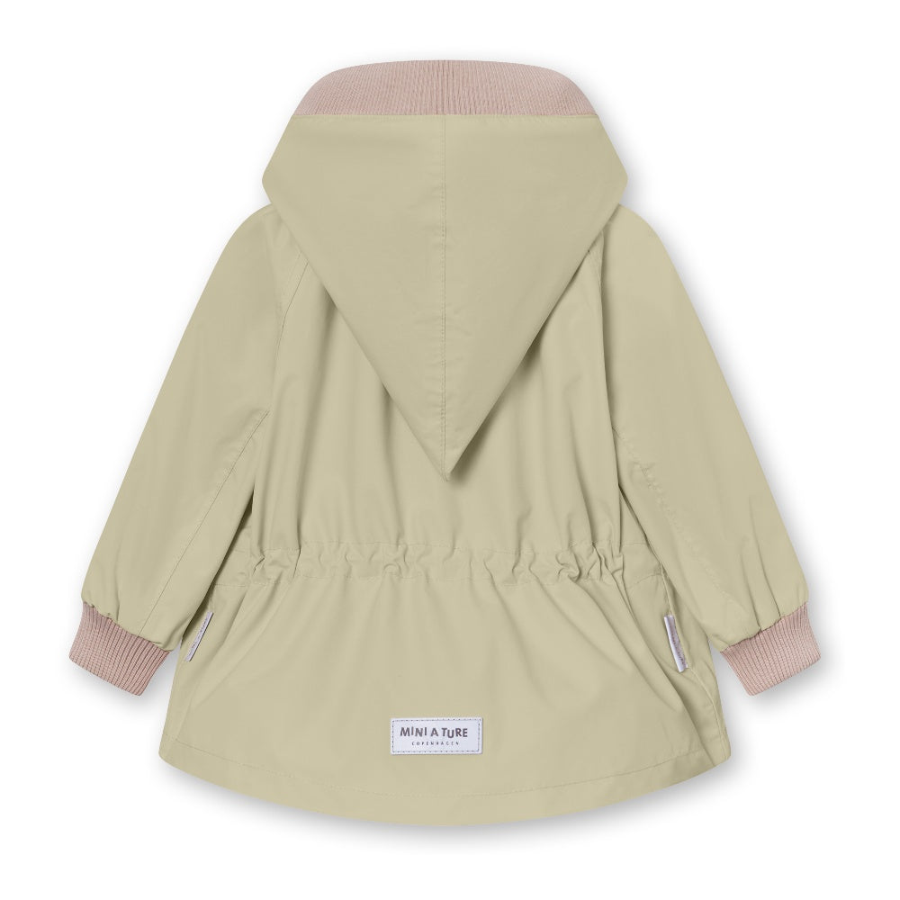 Mini A Ture-Green Print Logo Jacket