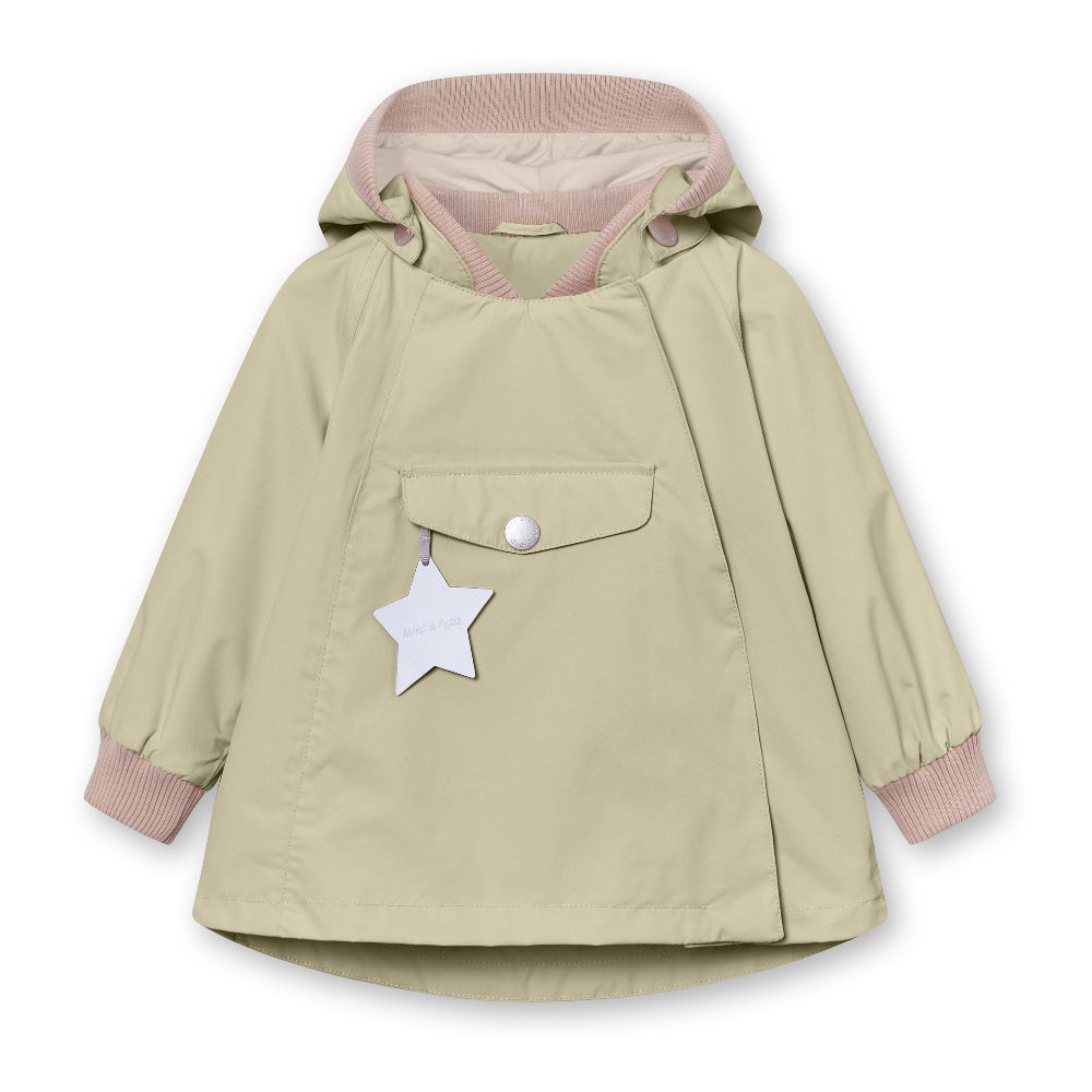 Mini A Ture-Green Print Logo Jacket