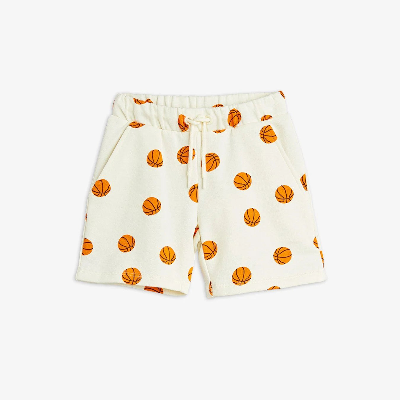 Basketball aop sweatshorts-Offwhite