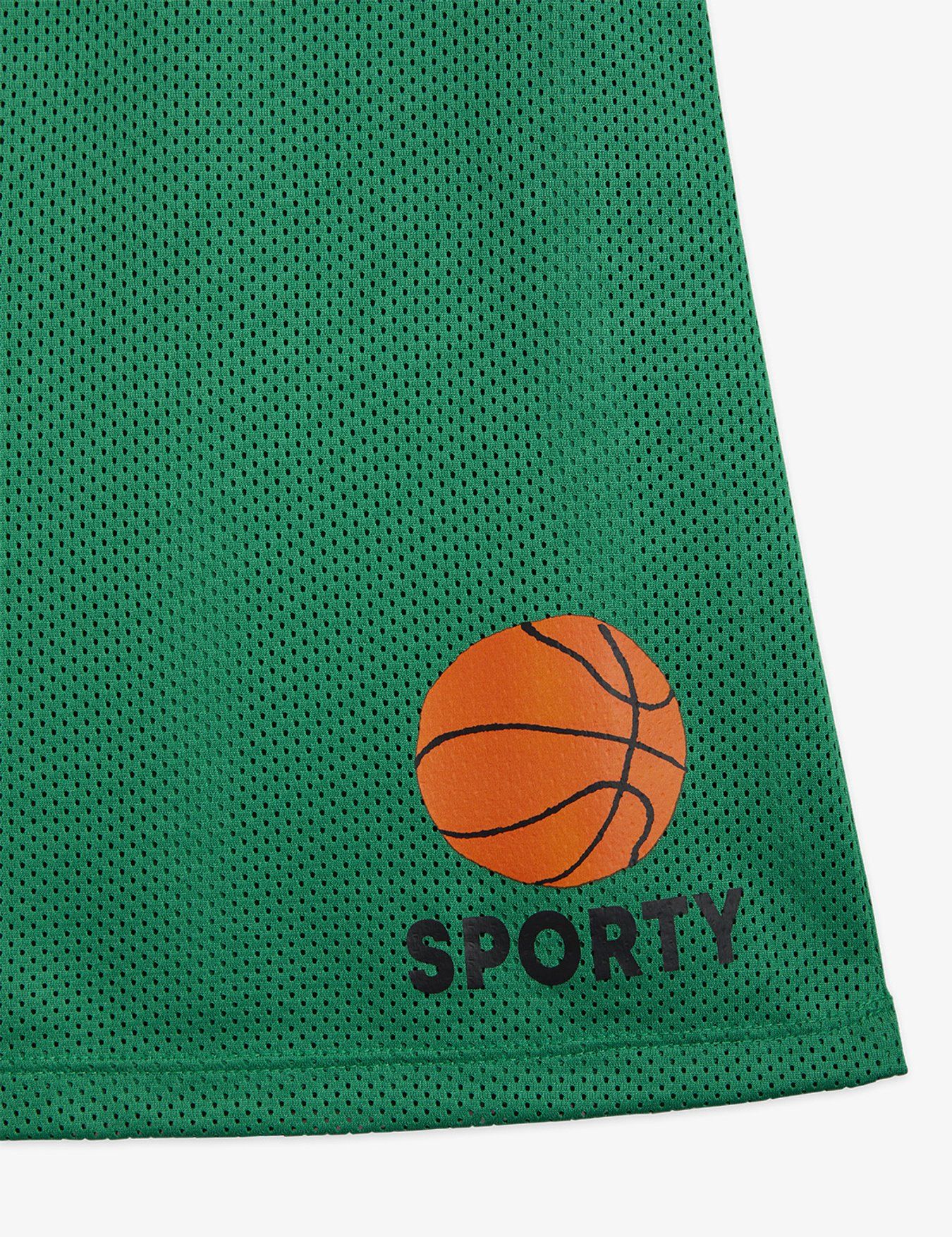 Basket mesh sp tank dress-Green