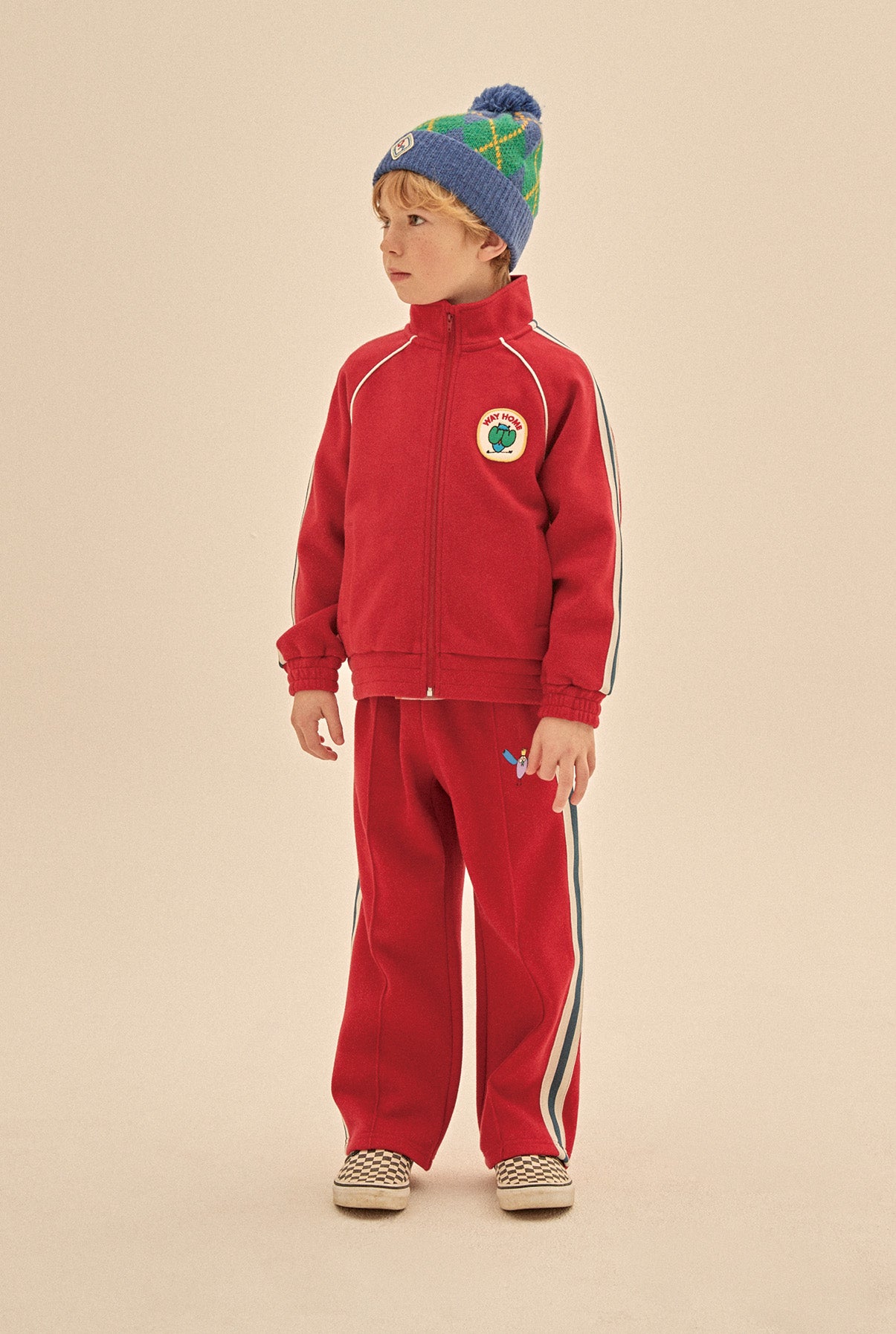 Bird Track Pants_Red