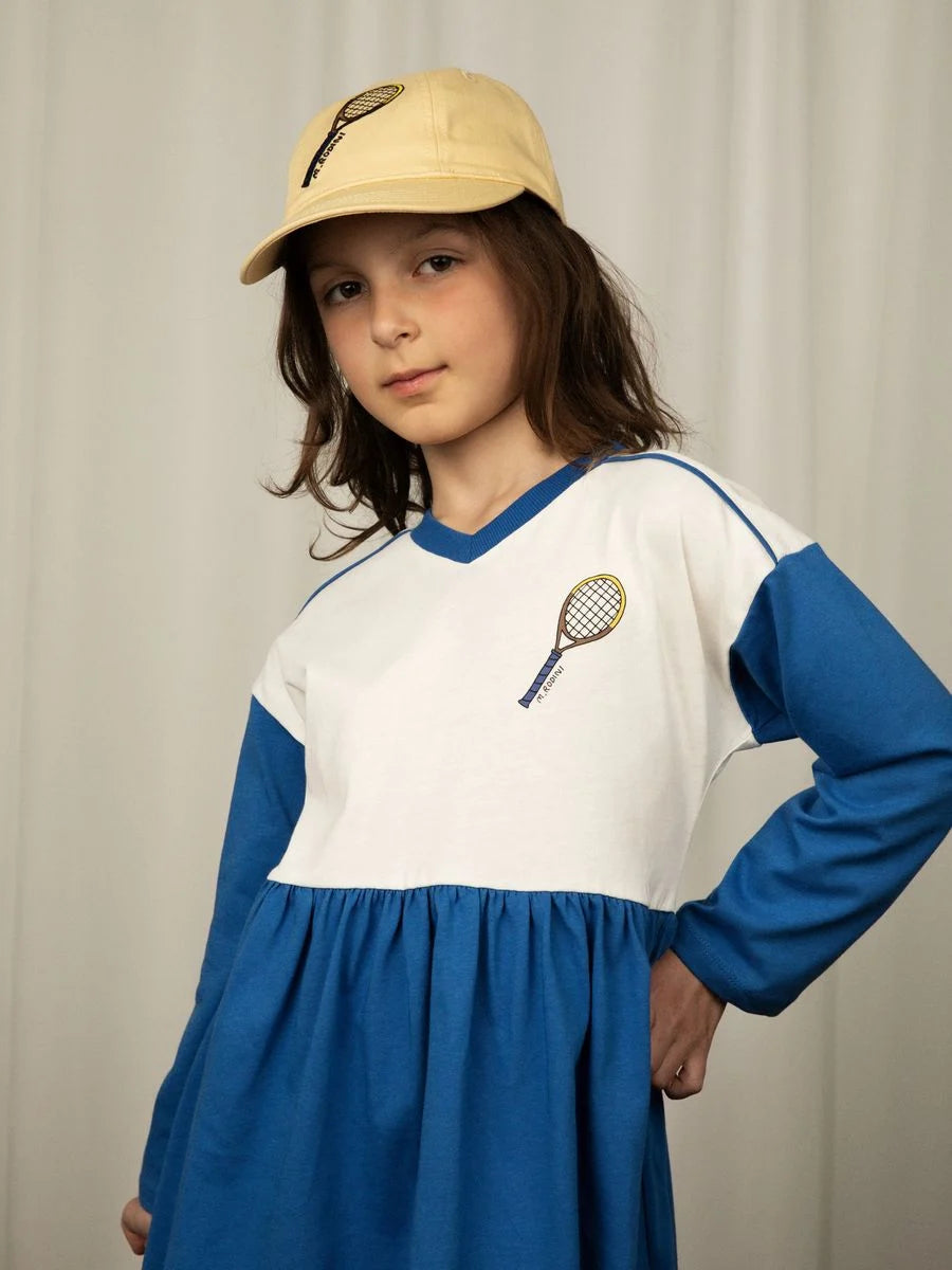 Tennis sp ls dress-White