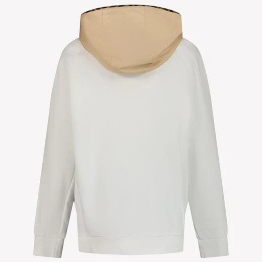 BOY LS ZIP UP HOODED SWEATSHIRT W SQUARE FF PATCH