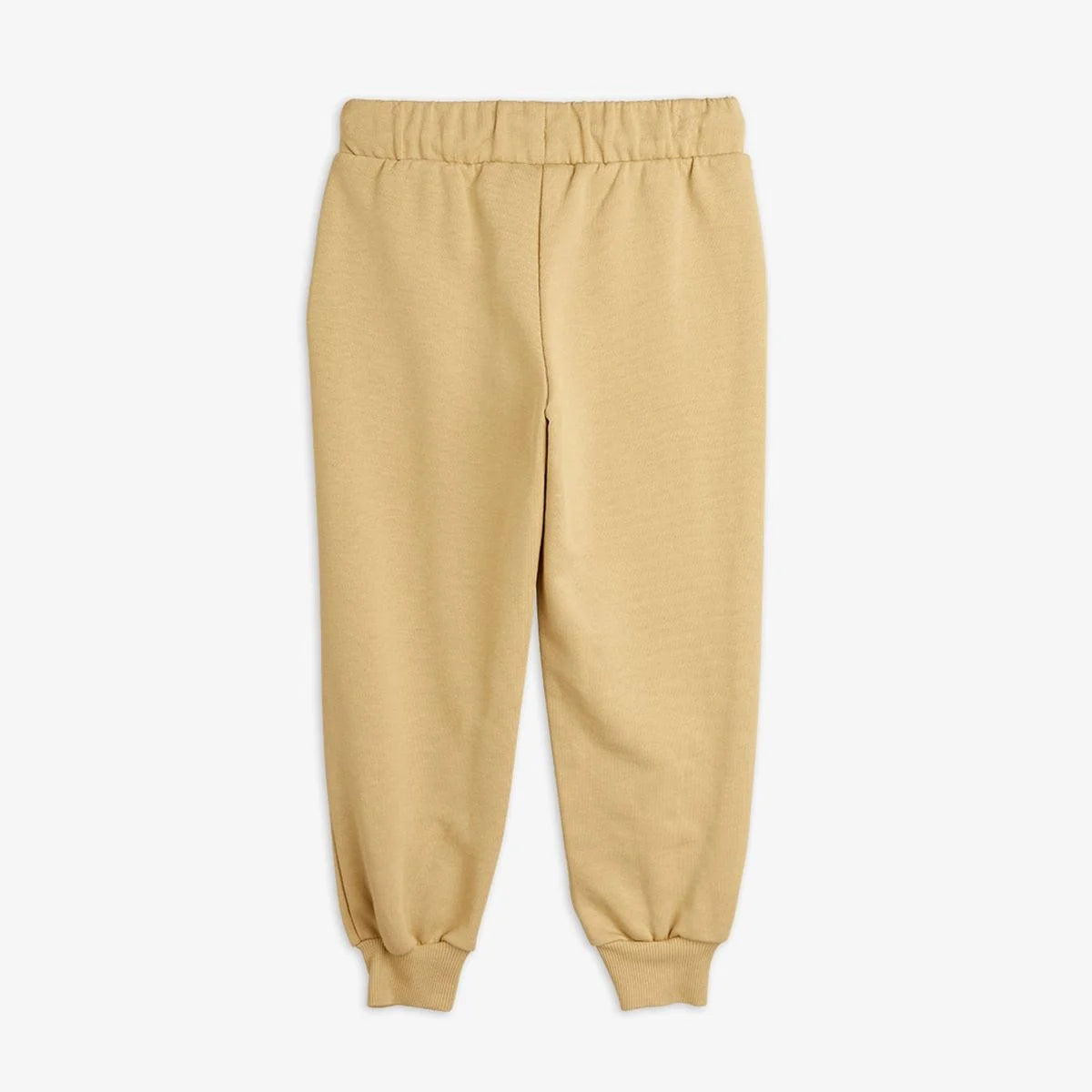 Basic solid sweatpants-Beige