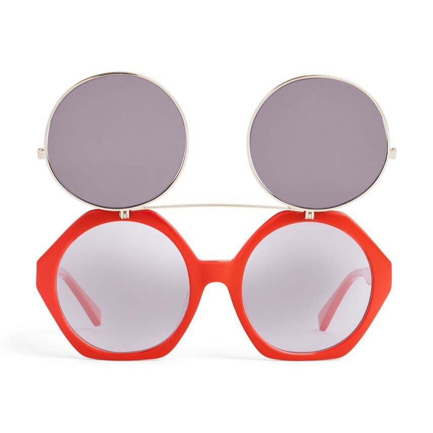 Logo Red Sunglasses
