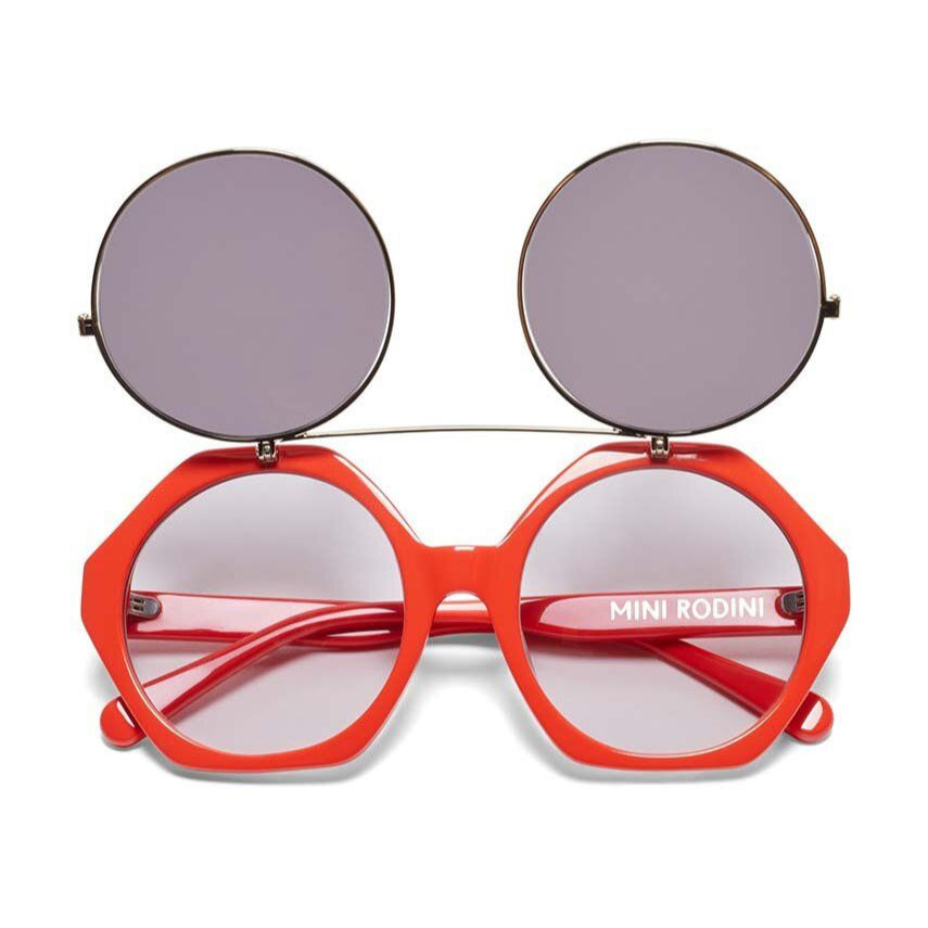 Logo Red Sunglasses