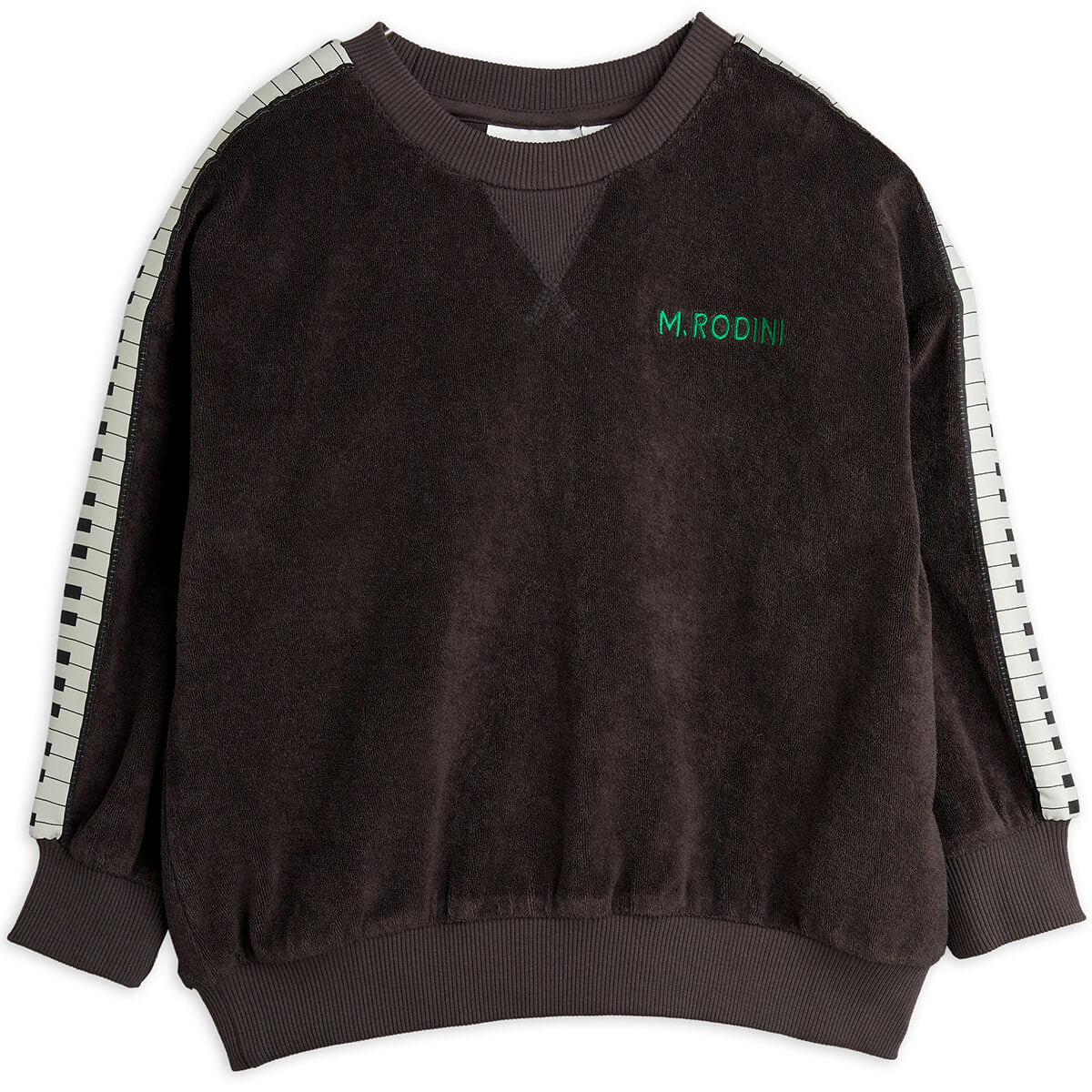 Piano terry sweatshirt