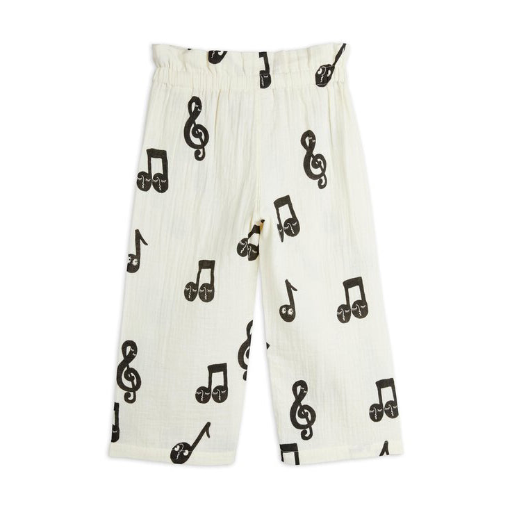Note aop muslin paperbag trousers