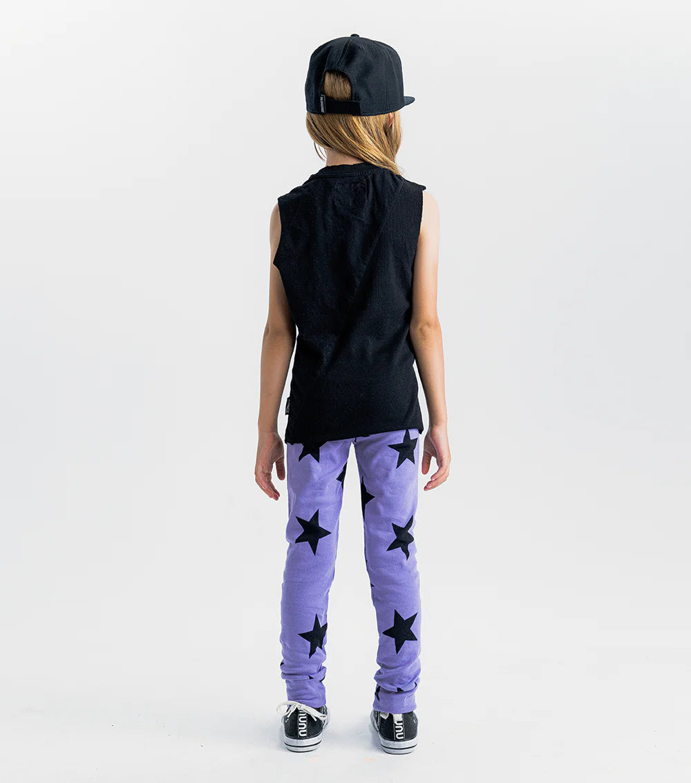 STAR LEGGINGS MAUVE MIST