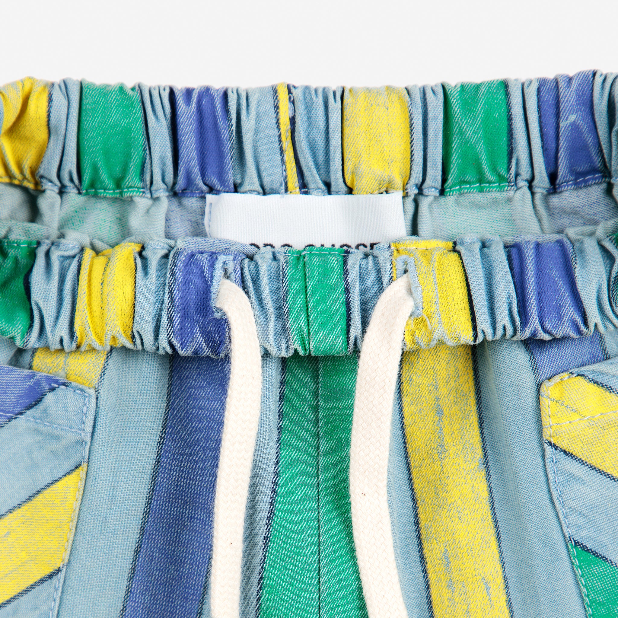 Bobo Choses-Baby Multicolor Stripes Denim Pants