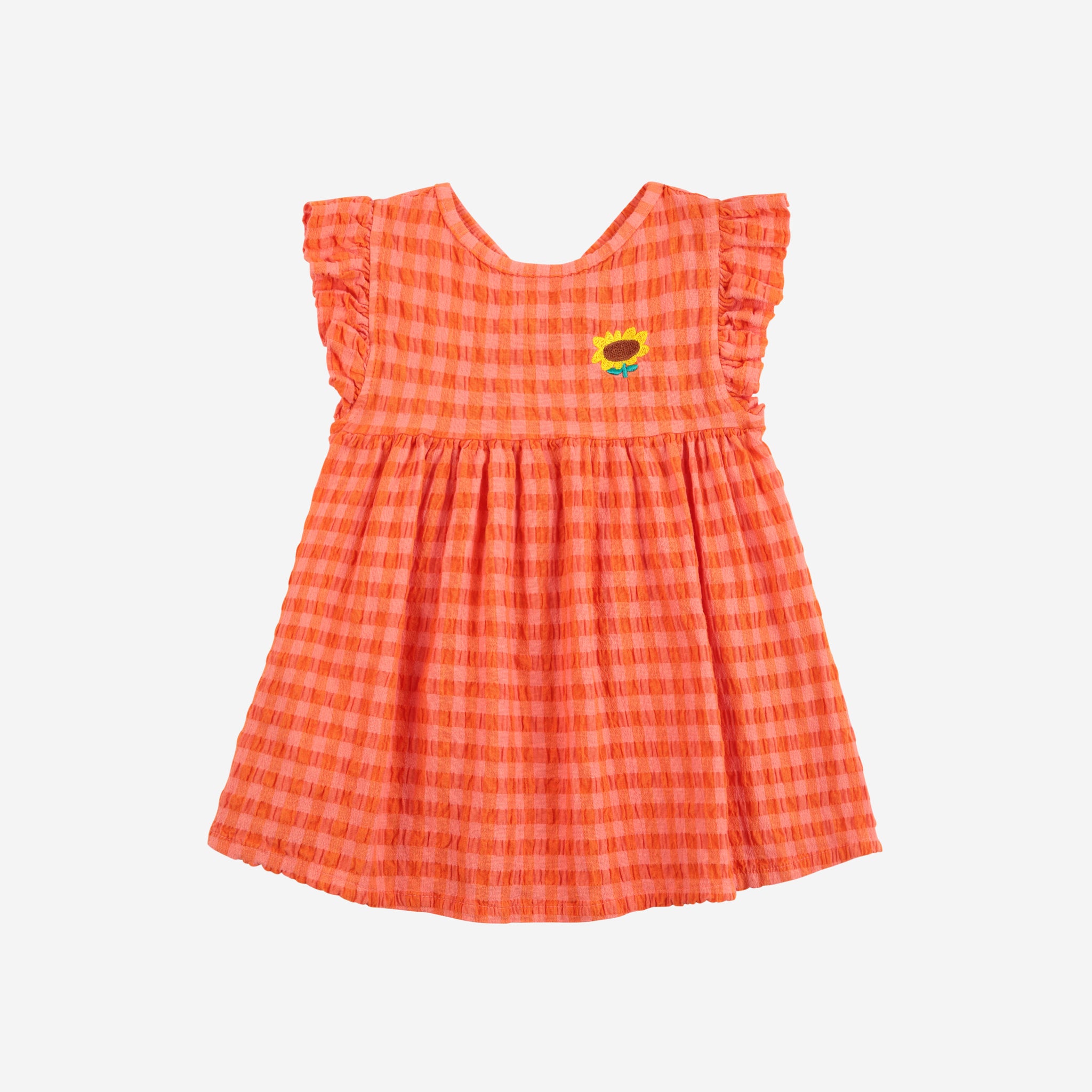 Bobo Choses-Baby Girls Vichy Woven Dress