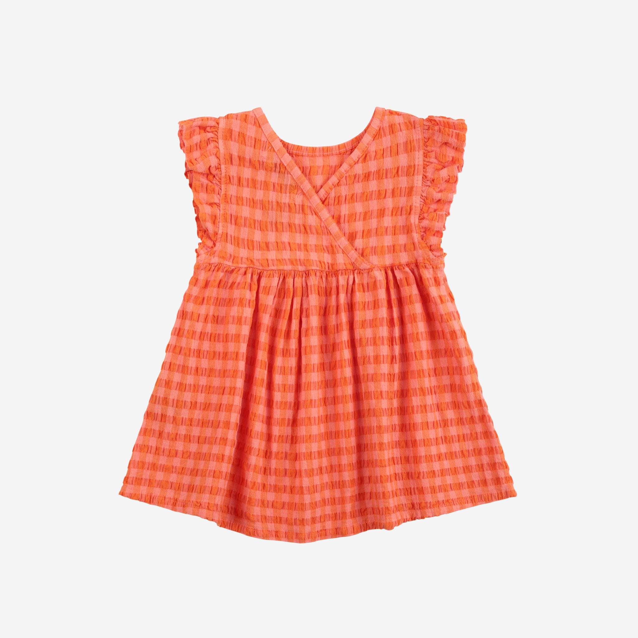 Bobo Choses-Baby Girls Vichy Woven Dress