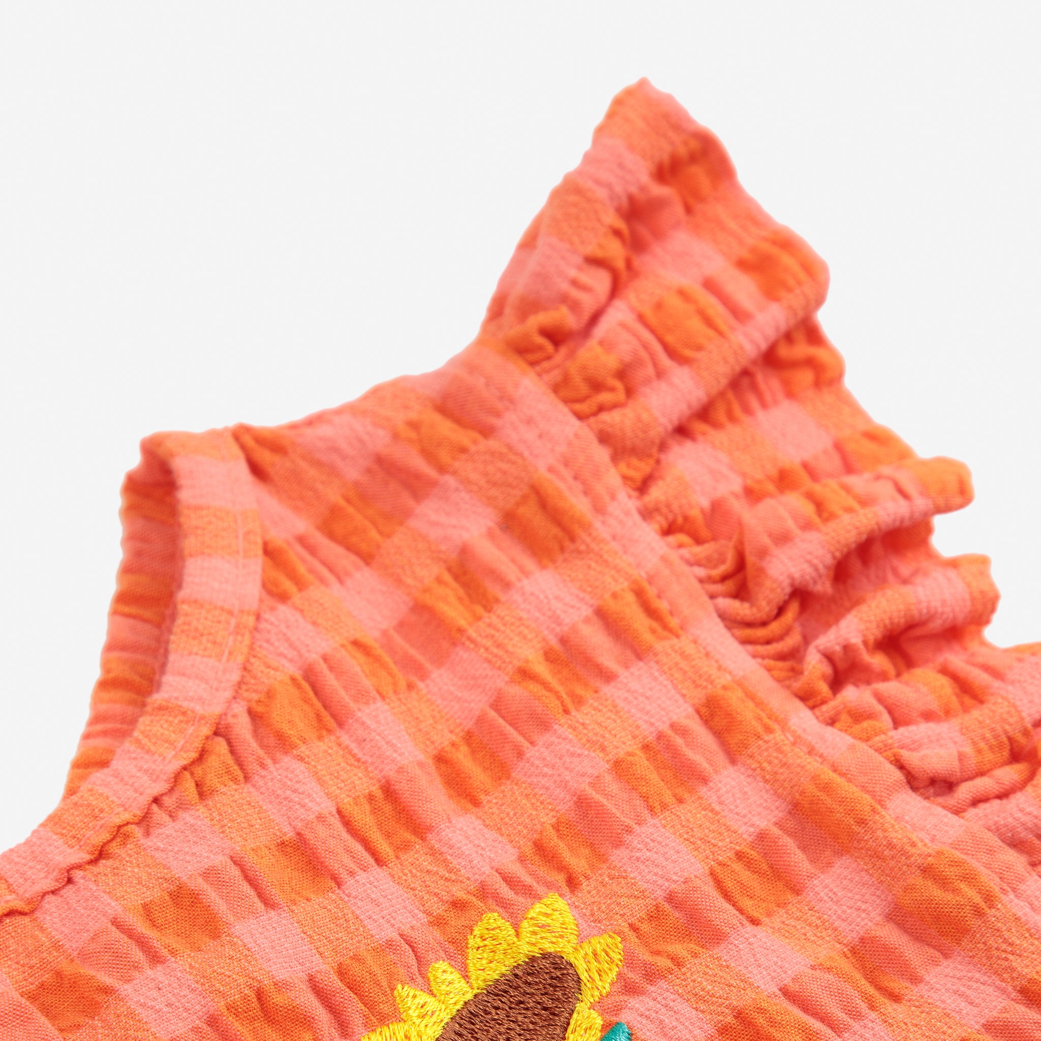 Bobo Choses-Baby Girls Vichy Woven Dress