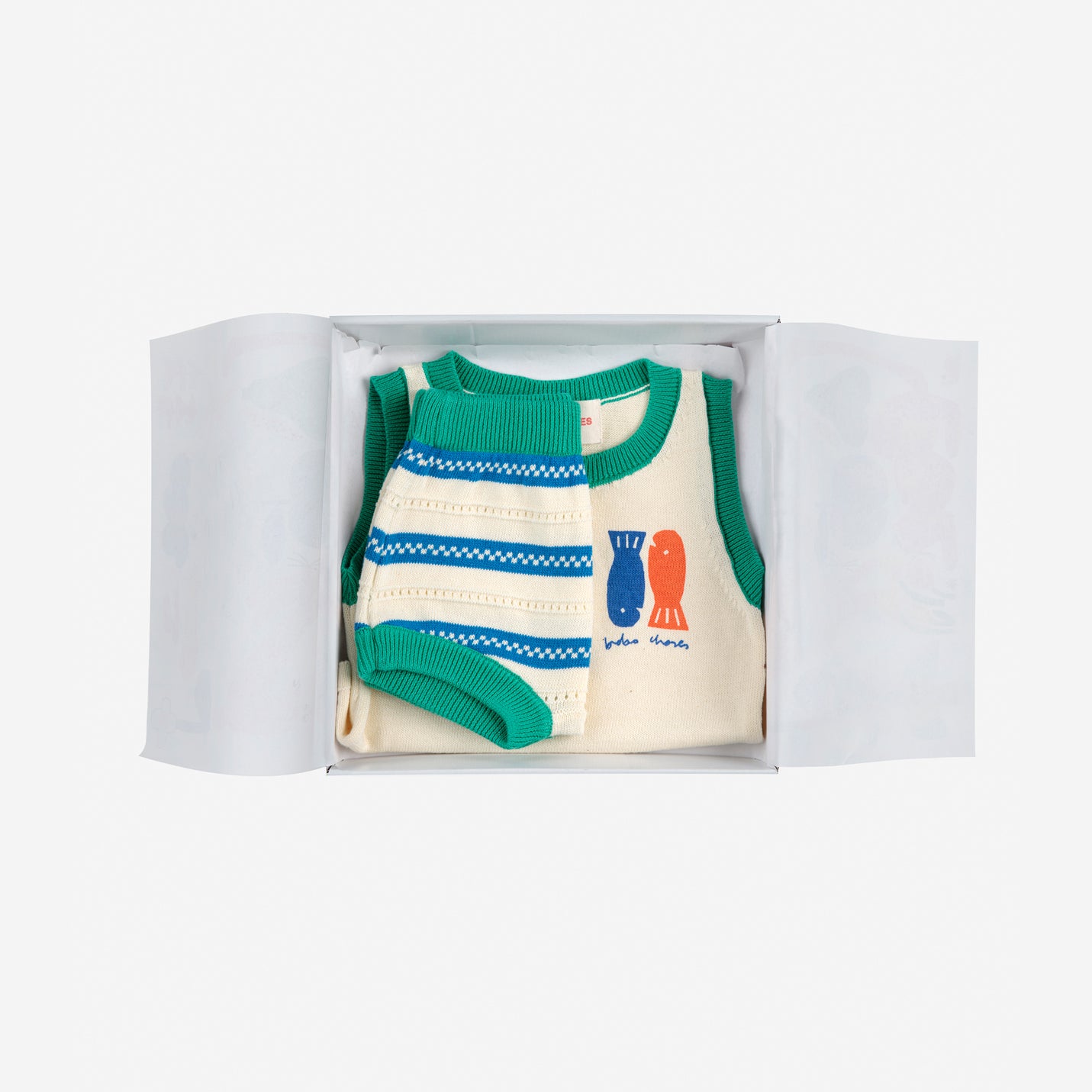 Bobo Choses-Lucky Fish Knitted Set(2 Pack)