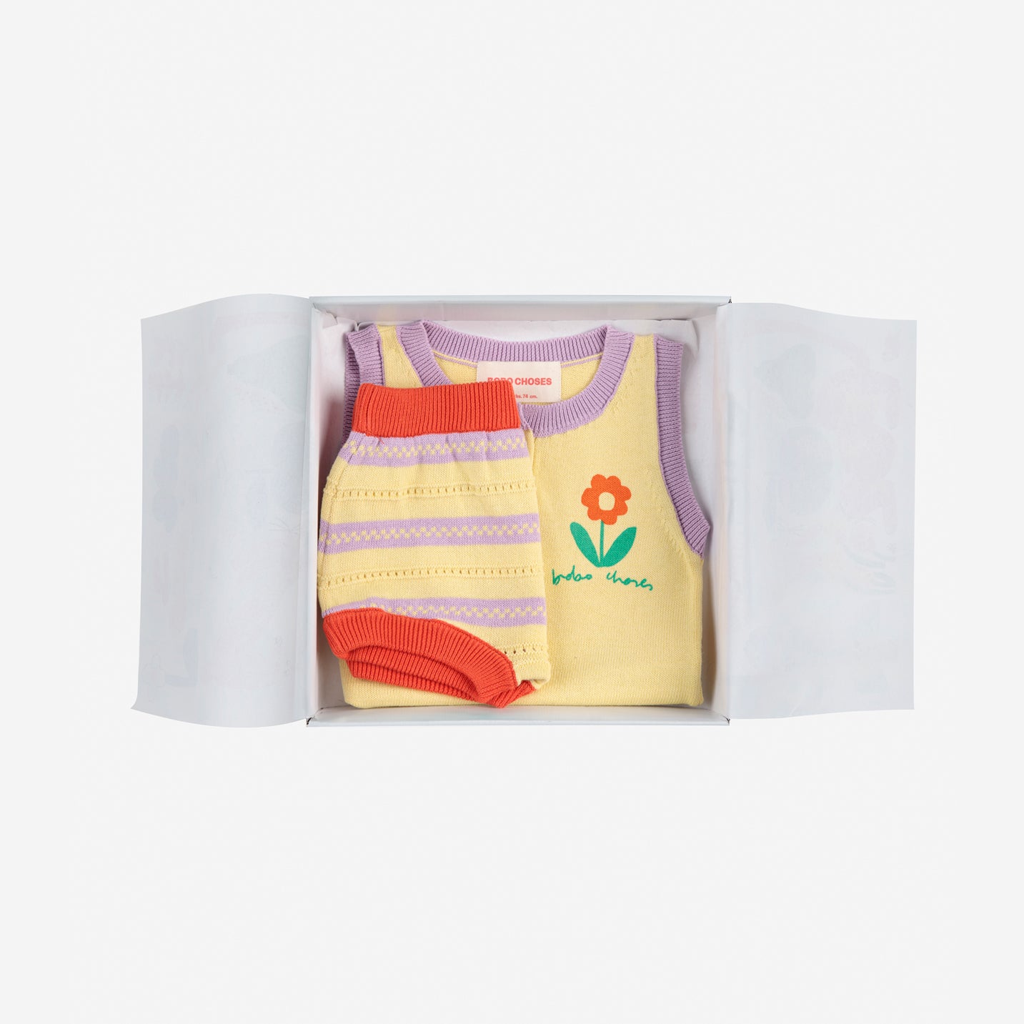 Bobo Choses-Baby Flower Knitted Set(2 Pack)