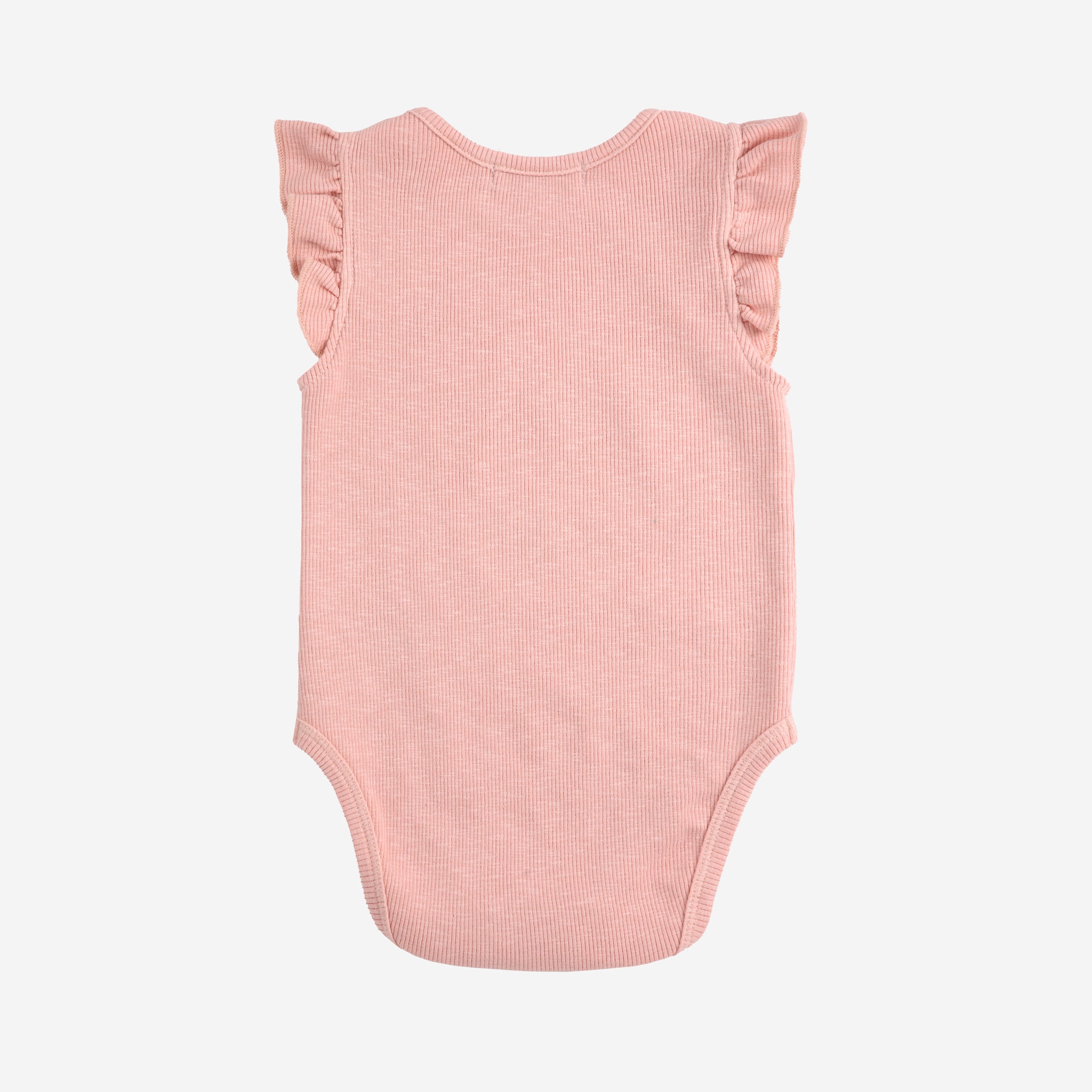 Bobo Choses-Baby Girls Pink Sunflower Ruffled Bodysuit