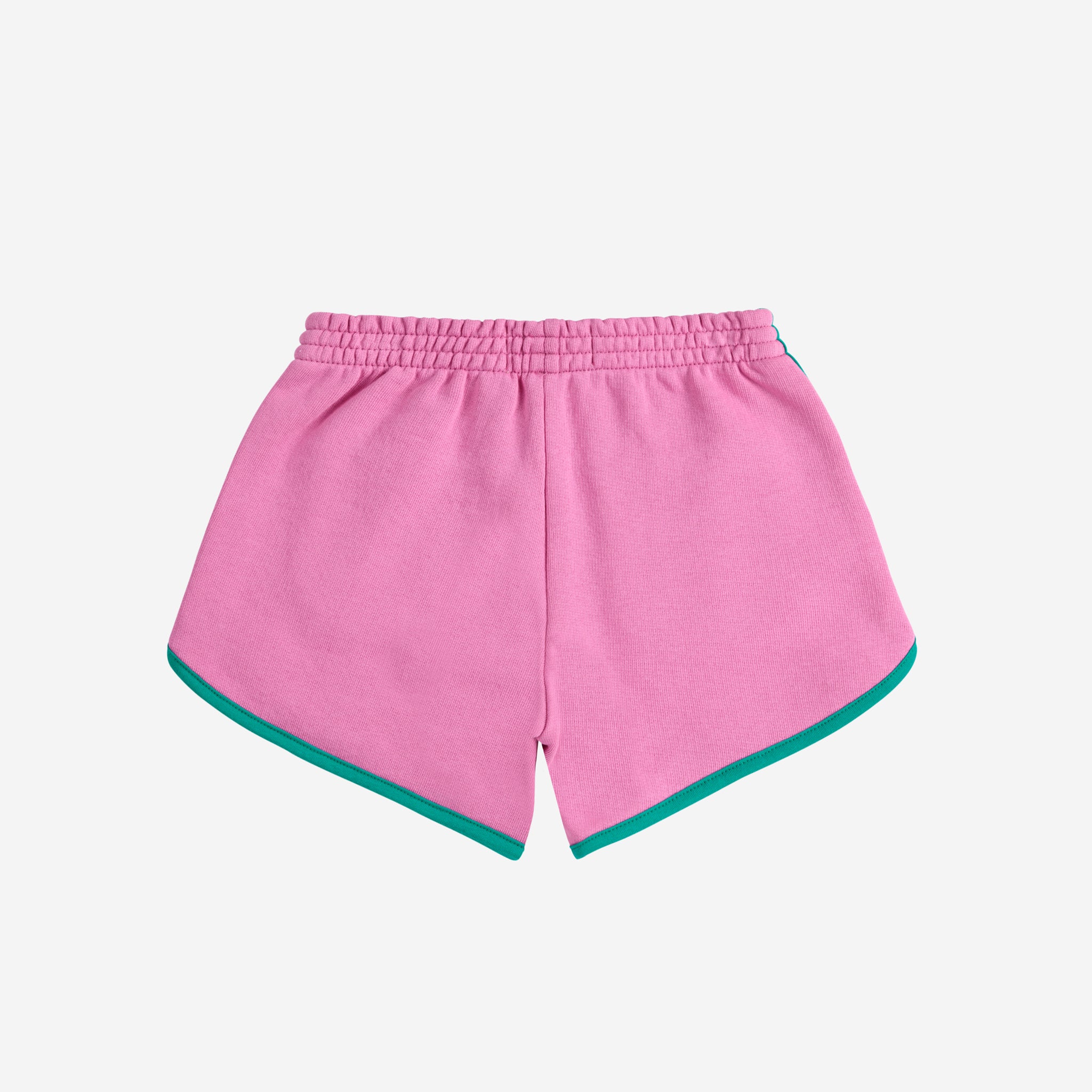 Bobo Choses-Girls Pink Color Block Shorts