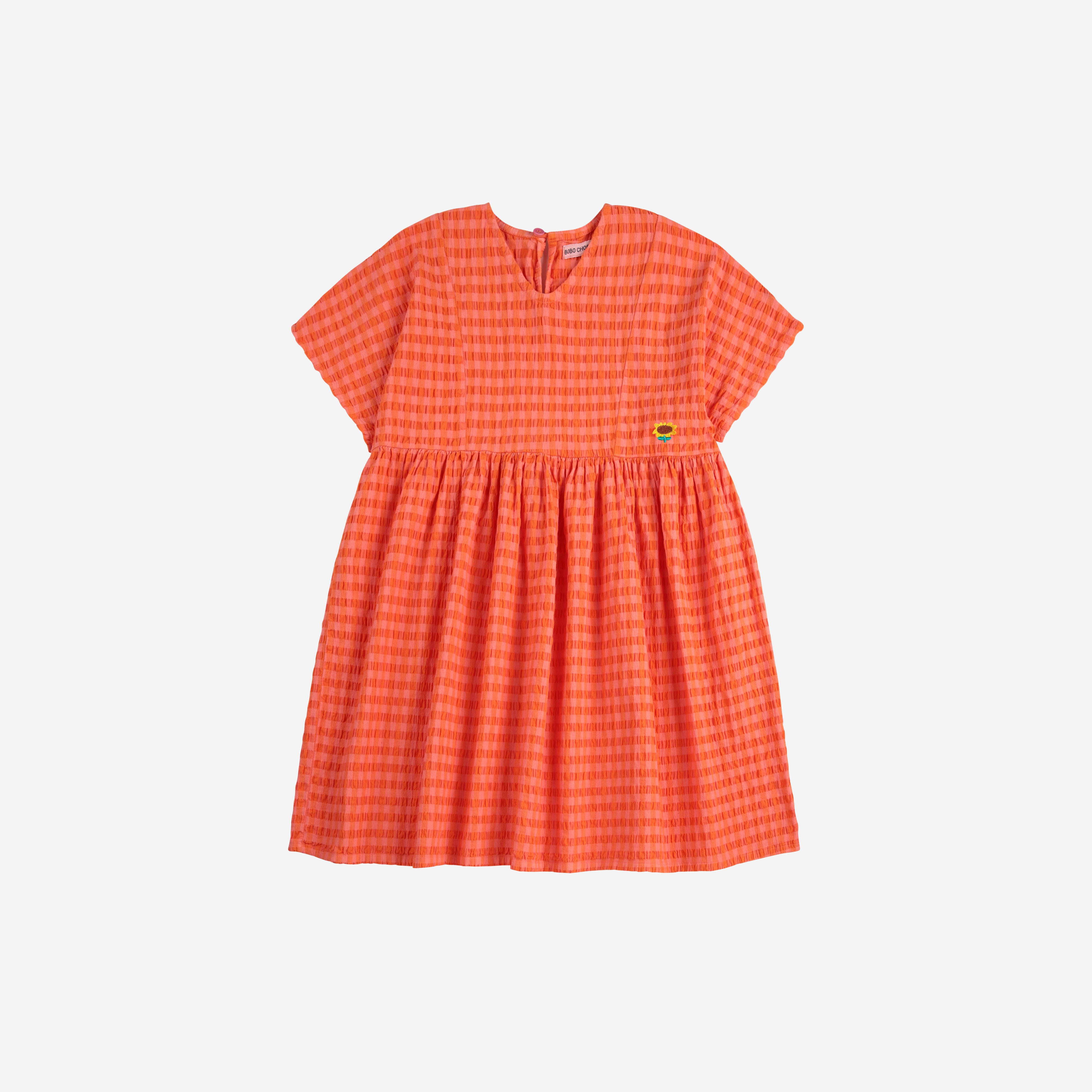 Bobo Choses-Girls Vichy Woven Dress