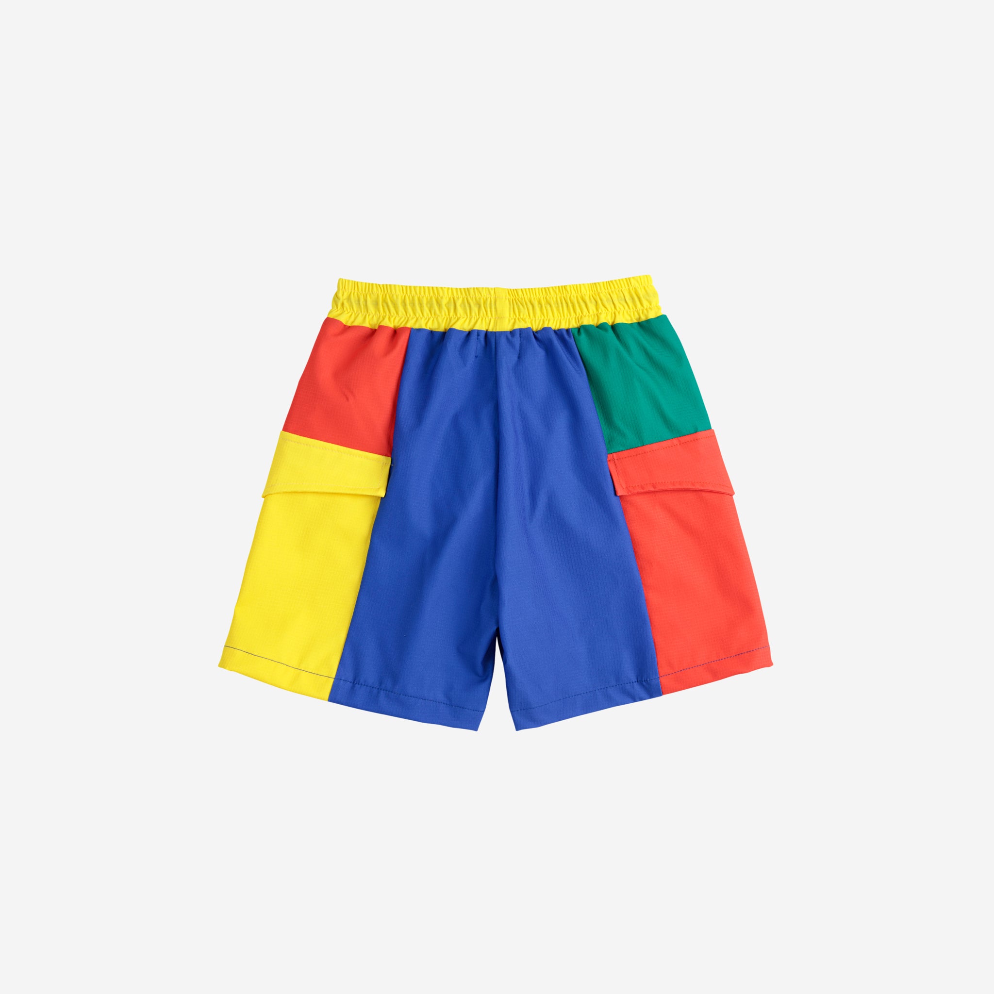 Bobo Choses-Color Block Swim Board Shorts