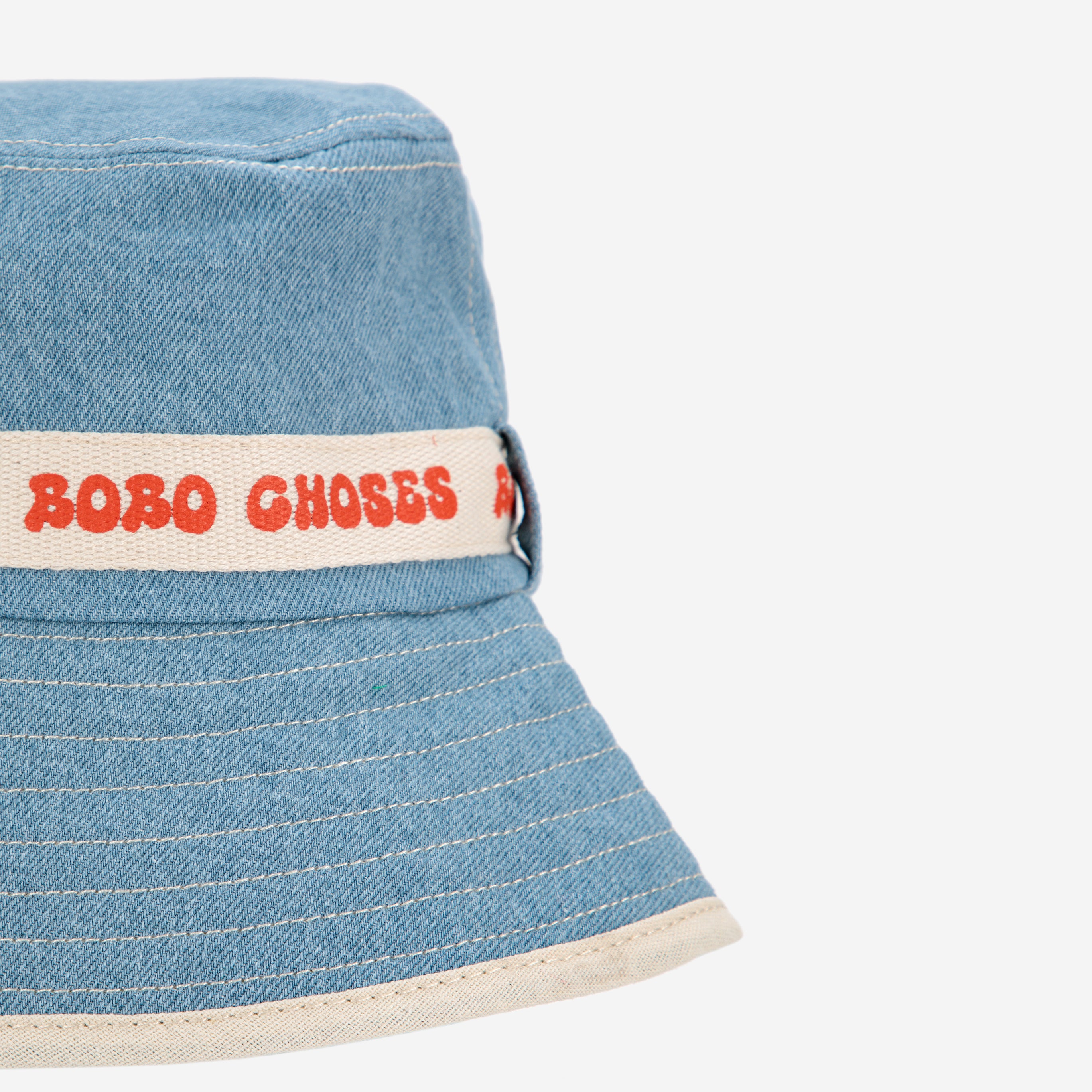 Bobo Choses-Bobo Choses Light Denim Bucket Hat