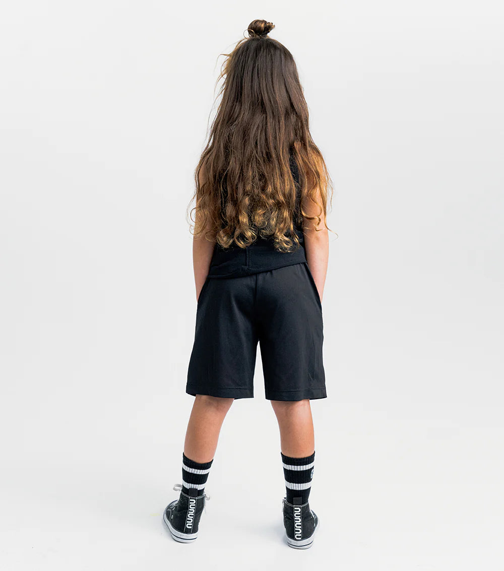NUNUNU SPORTS SHORTS BLACK